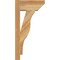 Ekena Millwork Funston Slat Rough Sawn Outlooker, Western Red Cedar, 6"W x 12"D x 24"H OUT06X12X24FST06RWR - alternate 2